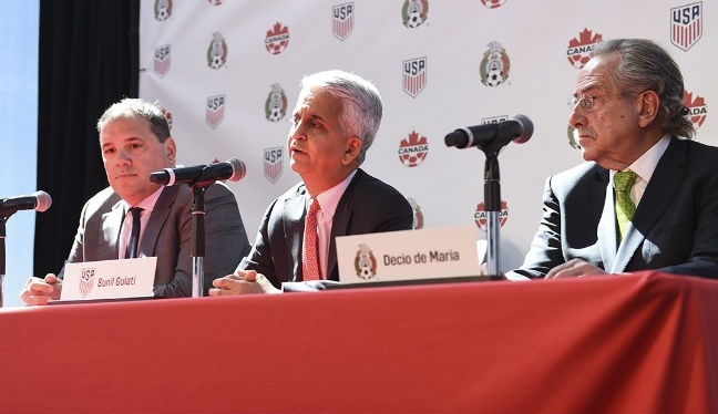 The United States, Canada and Mexico have declared their intention to submit a bid to host the 2026 FIFA World Cup.