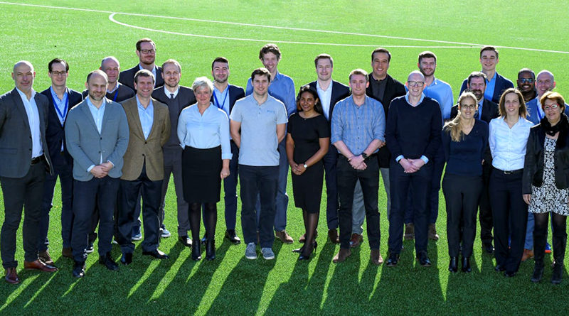 FIFA's Working Group for Innovation Excellence photographed at the Home of FIFA in Zurich in February 2020.
