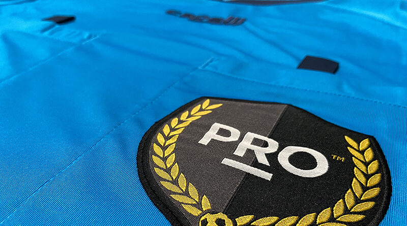 PRO's blue jersey