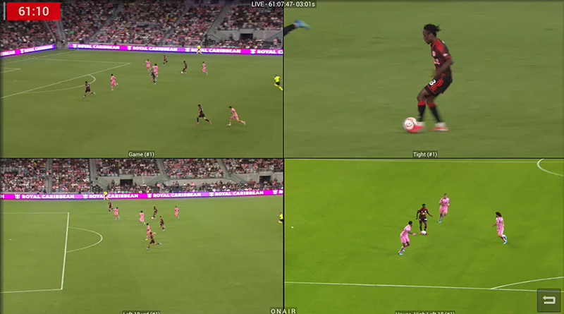 Video Review quad screen