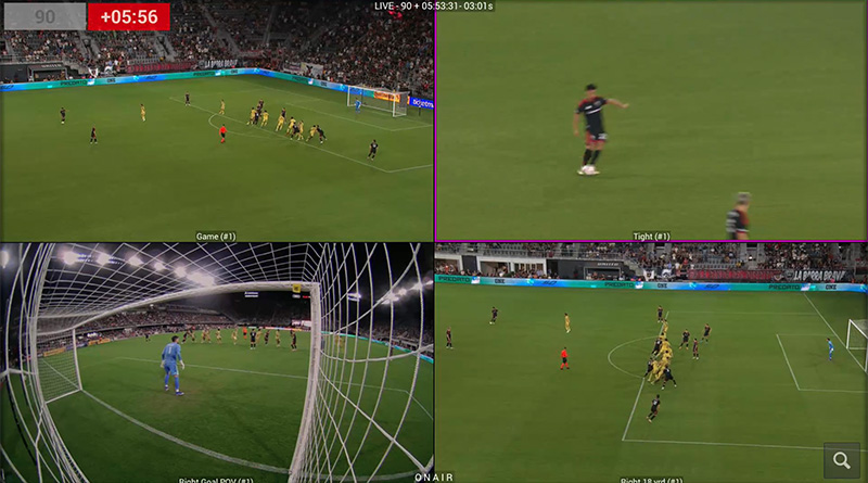 Video Review quad screen
