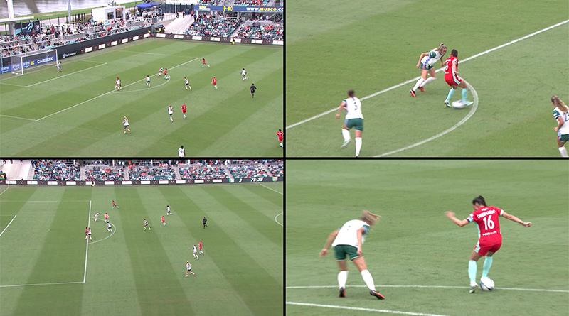 Video Review quad screen